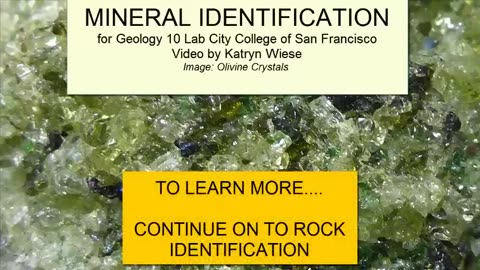Identifying Minerals -- Earth Rocks!