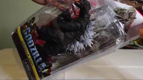 Godzilla 2001 ASMR Unboxing #Shorts [full vid in desc.]