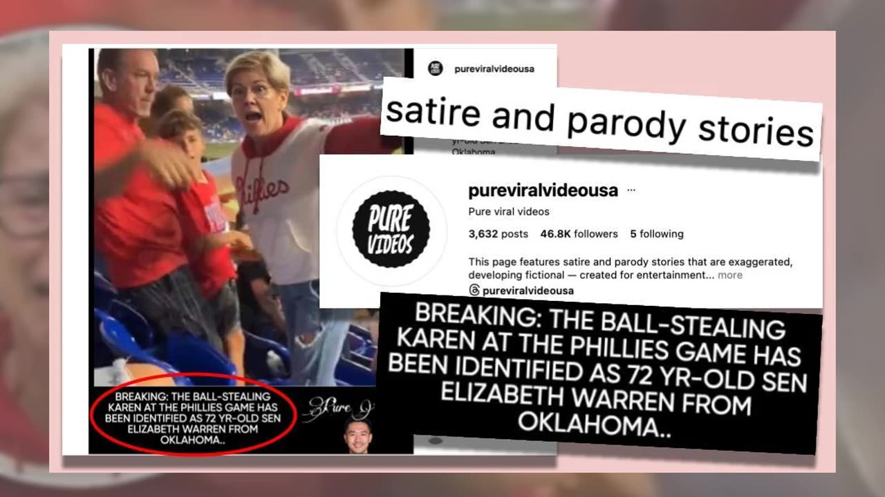 Fact Check: 'Phillies Karen' Did NOT File A Multi-Million-Dollar Lawsuit Against MLB -- Satire Site