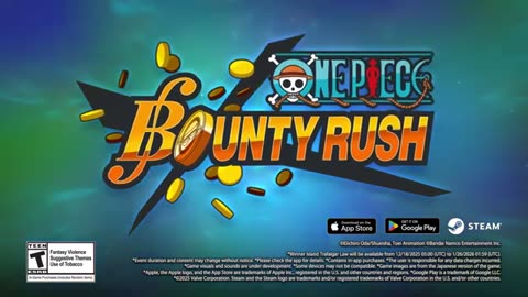 One Piece: Bounty Rush - Official Winner Island Trafalgar Law Trailer