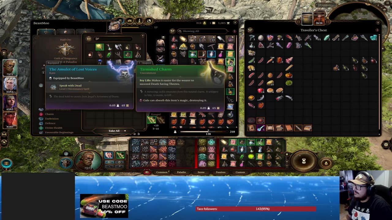 Blad man gate keeps 3 first time playing DnD Baldur's gate 3