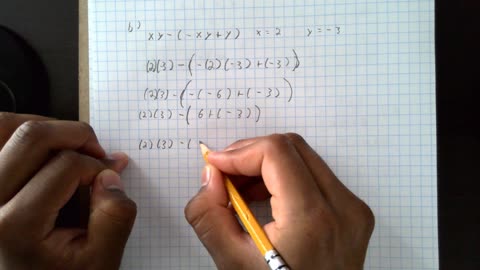 Saxon Algebra 2 Lesson 3 (b)