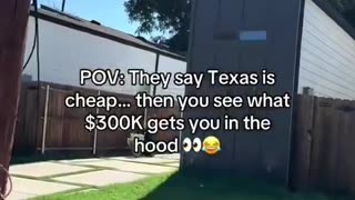 This is not my AMERICA: 300k for a trailer home in Dallas TX