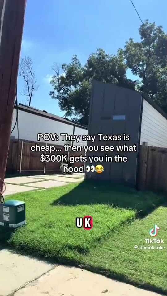 This is not my AMERICA: 300k for a trailer home in Dallas TX