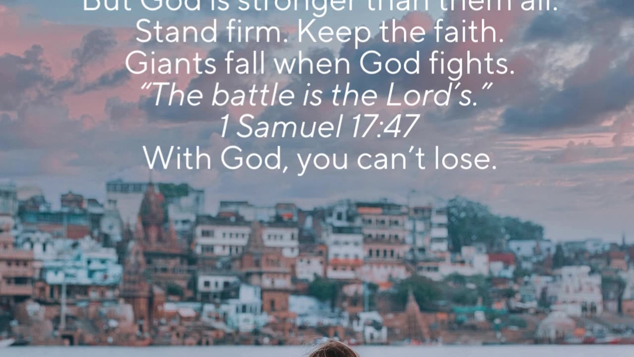 Battle Belongs to God