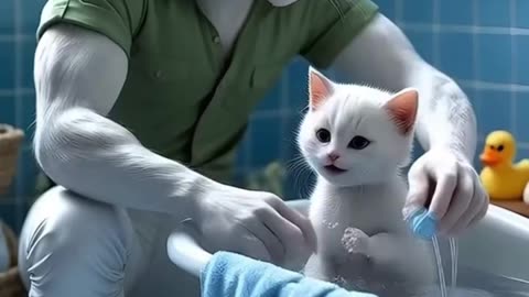 🐱 A Day in the Life of a Mom Cat | From Playtime to Chaos! 😻