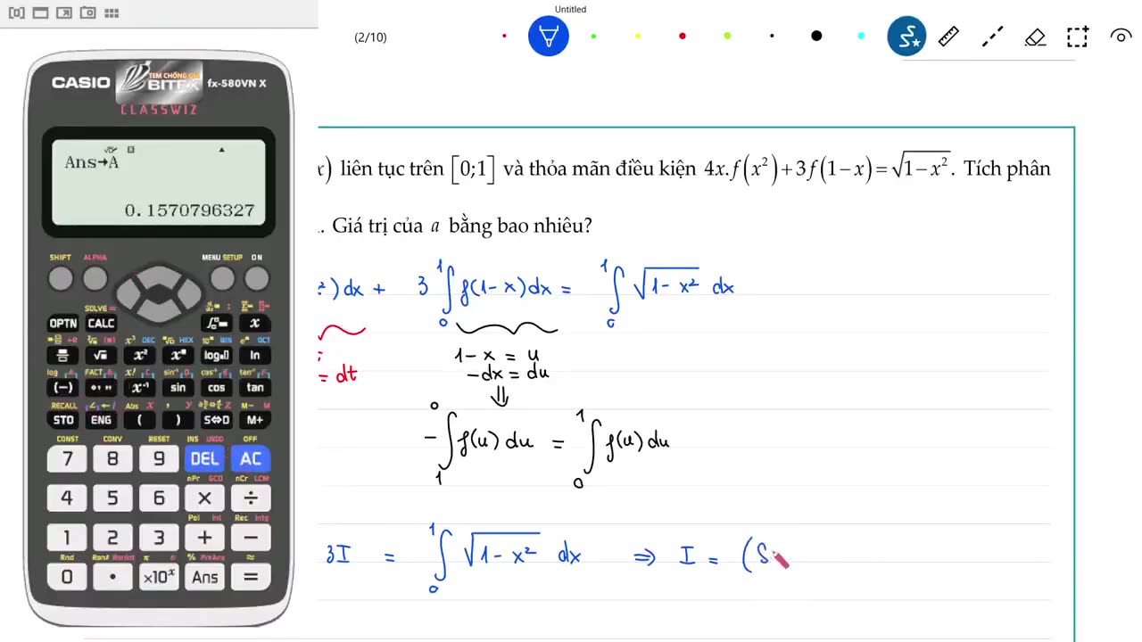 BTRL Theme 14 Tích phân hàm ẩn sử dụng vi phân đổi biến mp4