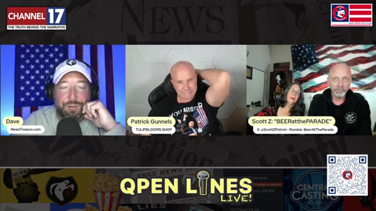 Dave & Patrick Gunnels & Scott Z: Current Events, Q, and The Great ...