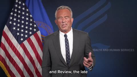 RFK Jr. Explains Why He Banned the Mercury-Based Thiomersal From 'Vaccines'
