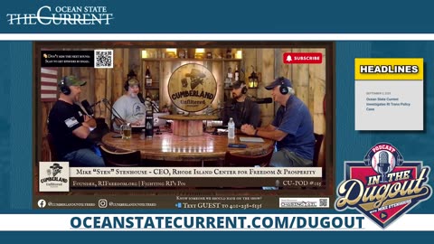 How a Harvard All-American Ended Up in the RI Policy Trenches pt 1 - #INTHEDUGOUT- September 8, 2025