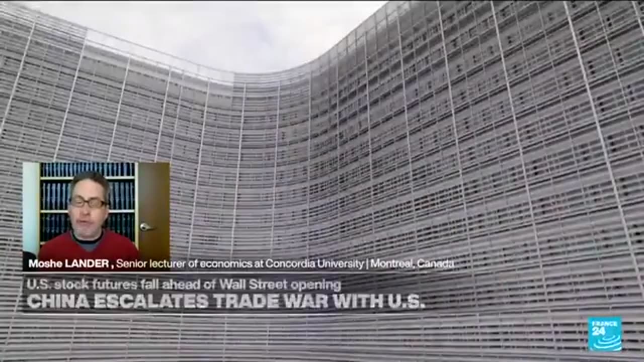 China hits back hard in global trade war with a 34% tariff on imports of all U.S. products