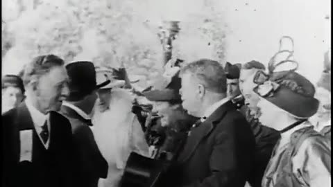 TR and Mrs. Roosevelt at the Panama-California Exposition, 1915