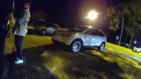 Rumble in Florida: Man Resists Arrest, Laughs Maniacally, Threatens Officer