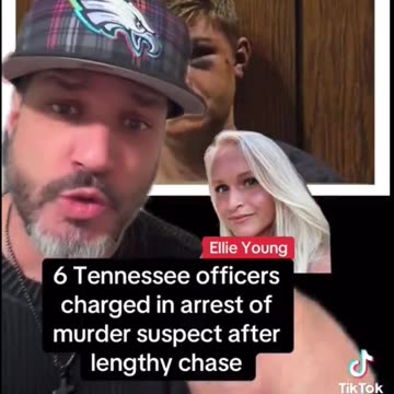 6 Tennessee officers charged in arrest of murder suspect after lengthy chase