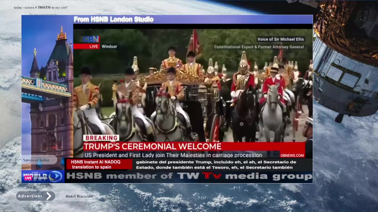 HSNB Skyline Channel 8 - live reatsream from Eutelsat9b