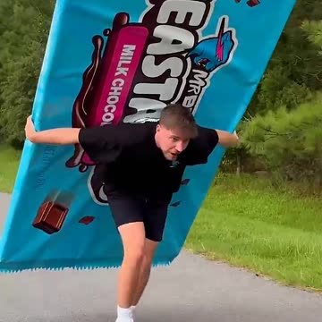 Running With Bigger And Bigger Feastables