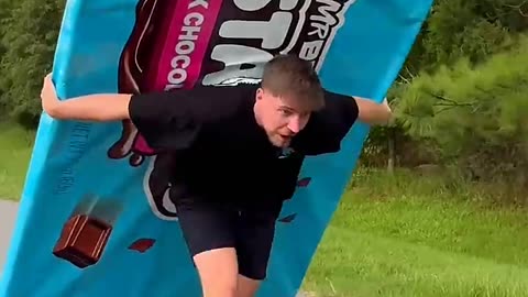 Running With Bigger And Bigger Feastables
