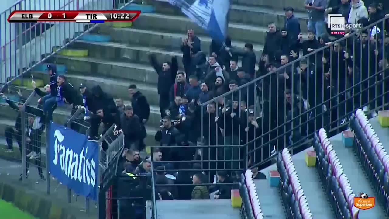 Goli i parë i Tiranës