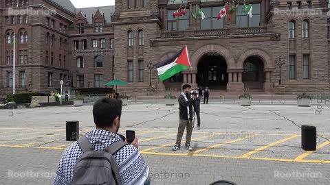 Palestine is not for sale - toronto protest - queen's park (toronto4palestine)