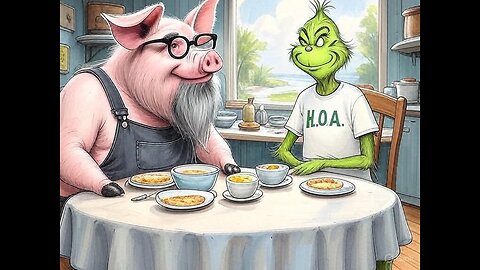 Breakfast with Grinch, Pappy and Red Pill in the Wind