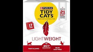 Purina Tidy Cats LightWeight 24/7 Performance Odor control