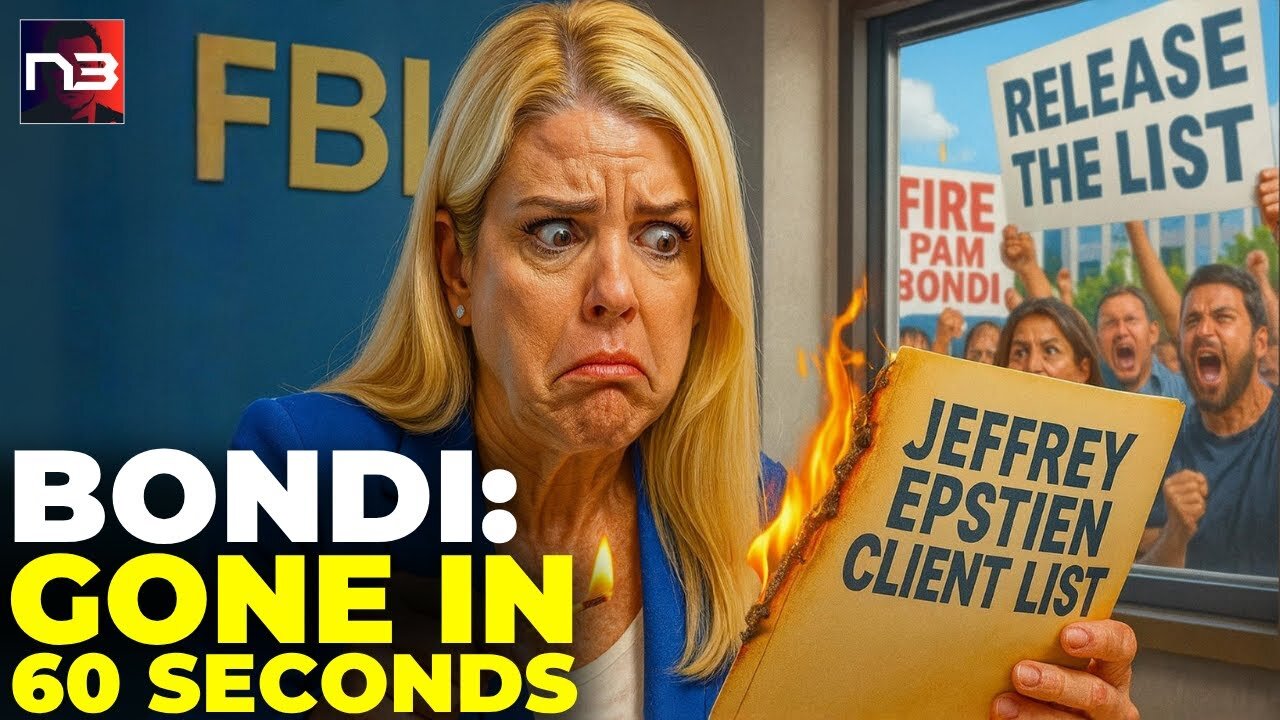 Epstein Footage SCANDAL: Bondi PANICS as Trump Changes Subject – Her Worst Nightmare BEGINS!