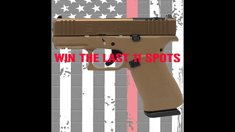 GLOCK 43X MOS COYOTE MINI #2 FOR THE LAST 11 SPOTS IN THE MAIN WEBINAR