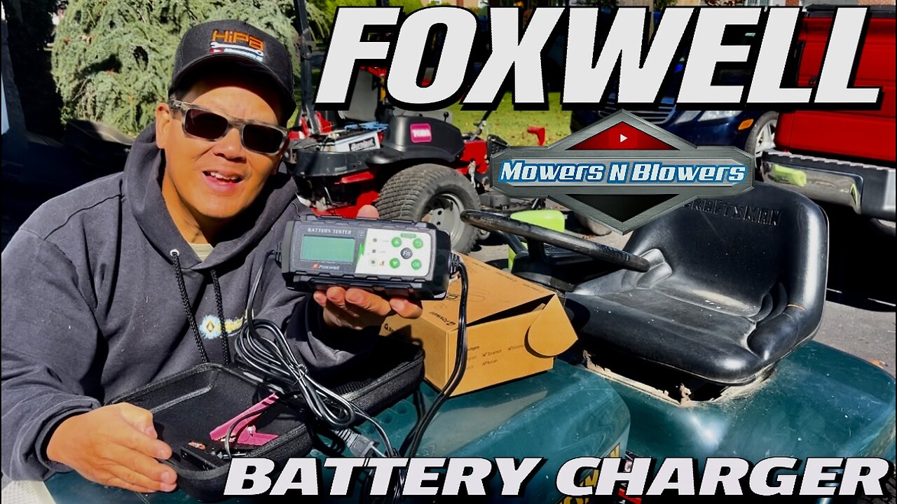 FOXWELL BC521 12V 5A Battery Charger Tester Trickle Charger & Desulfator Smart Battery Maintainer