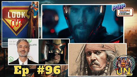 Superman review | Supergirl | Tron 3 teaser | New Judge Dredd ? | is Jack Sparrow Back ?