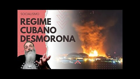 Explosão e apagão revelam colapso da infraestrutura socialista em Cuba.