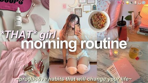 How to Become That Girl in 2025 ♡| Habits, Routine & Mindset for Success
