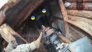 Fierce Battle Moments Between Russian and Ukrainian Troops Caught on Camera