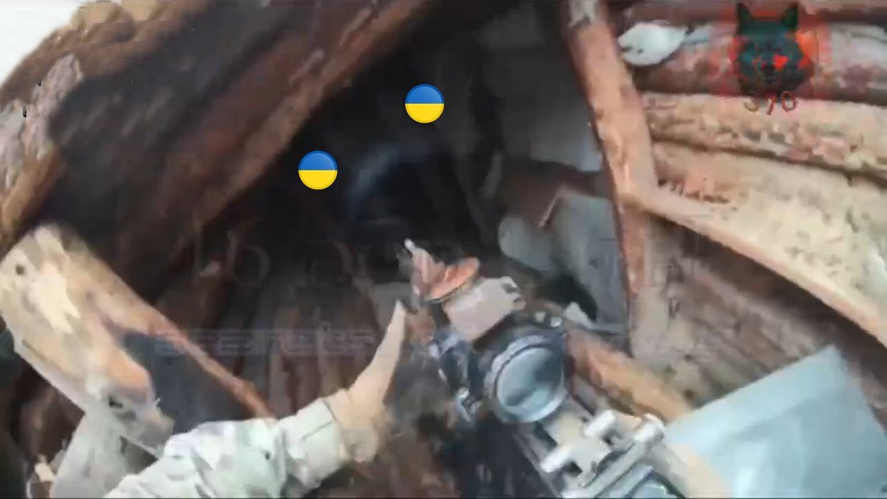 Fierce Battle Moments Between Russian and Ukrainian Troops Caught on Camera