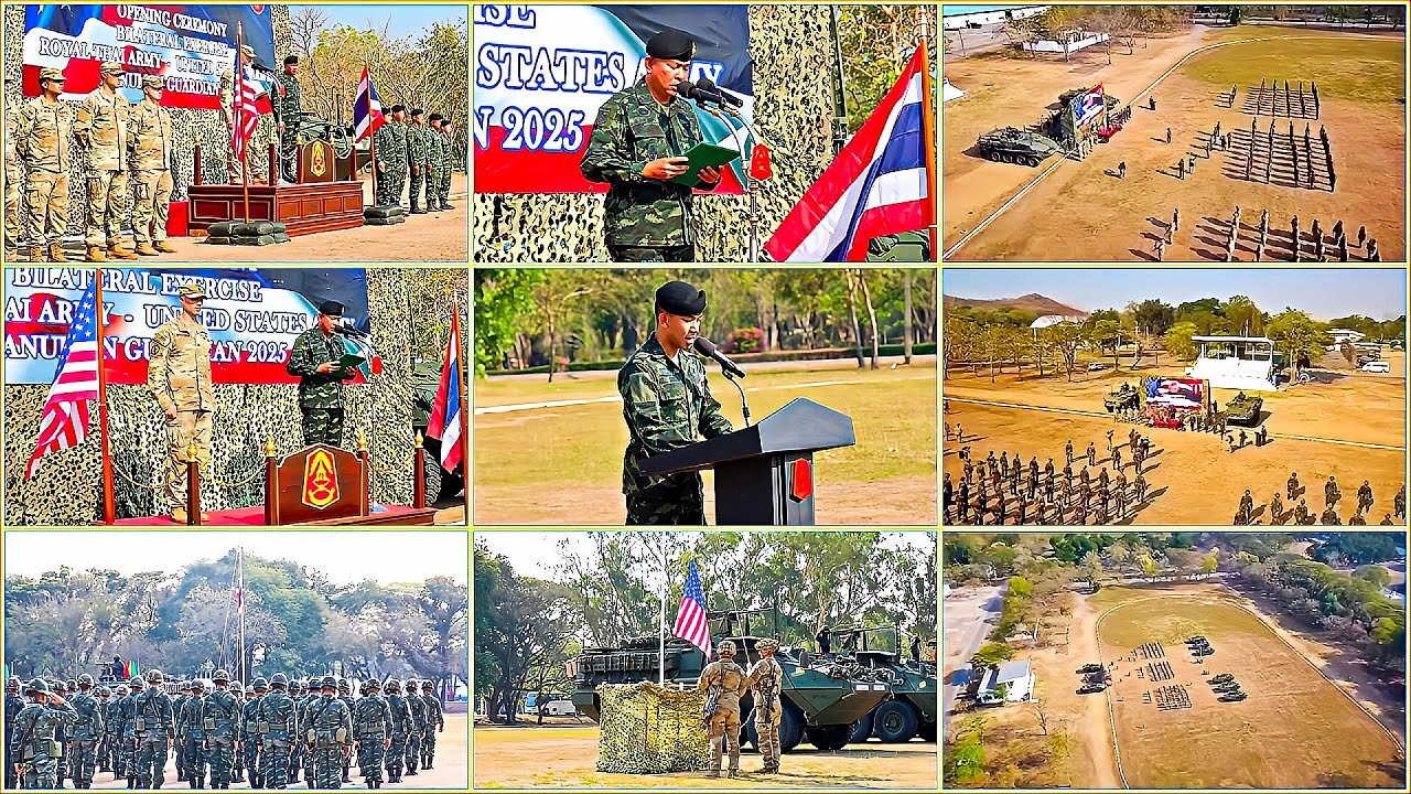HANUMAN GUARDIAN 2025 KICKS OFF WITH US Army and Royal Thai Army JOINT EXERCISE