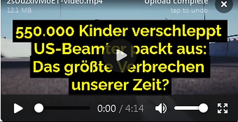 Ex-Grenzschützer packt aus: „US-Regierung ist größte Kindersexhandels-Organisation ... engUTdeu
