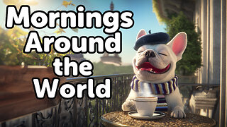 Mornings Around the World 🌍☕ — Where Every Sunrise Smiles in Music 🌅🎶