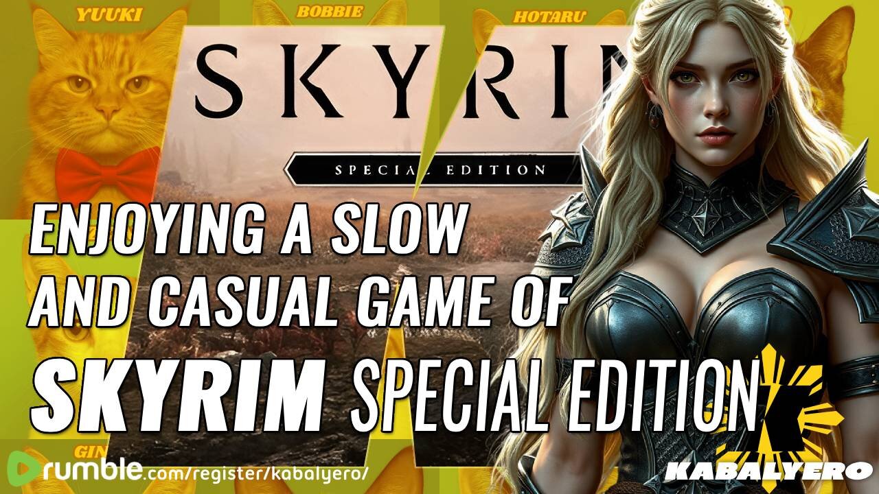 🔴 Skyrim Special Edition 🎮 Enjoying a Slow and Casual Game of Skyrim! 🙏 Thank You For Watching