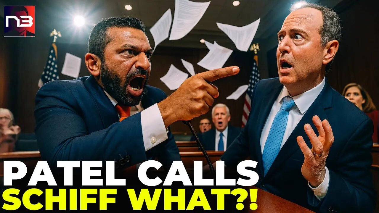 OMG! Kash Patel Called Adam Schiff WHAT?! Schiff's Face Turned THIS Color - Video VIRAL