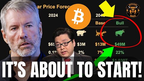 “$MSTR & Bitcoin About To EXPLODE!” - Michael Saylor & Tom Lee BTC News