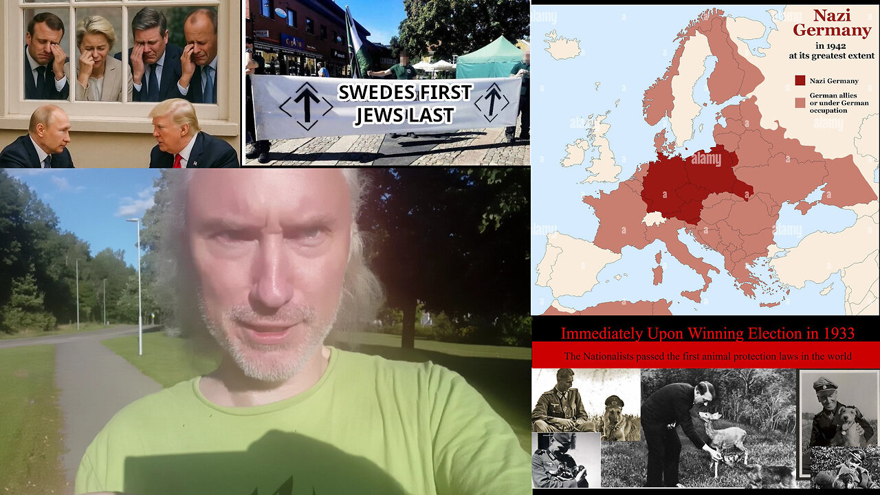 Nuts. Social media now and then. Nailing jelly. Israeli pedo went free. 9/11. Peace-fear. NS animals