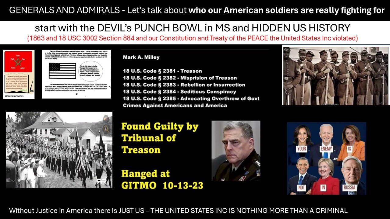 MOORS FROM AMERICAS THINK ABOUT REPARATION AS THE UNITED STATES INC OWES IT TO YOU-HERE IS THE PROOF