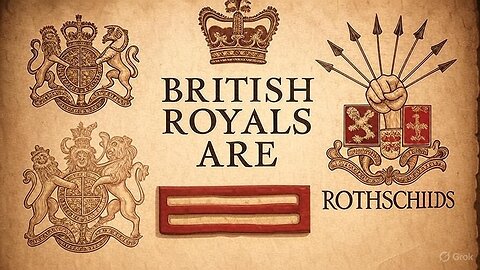 BRITISH ROYALS ARE ROTHSCHILDS: The 200-Year-Old Secret That Will DESTROY The Monarchy
