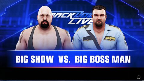 WWE 2k19 Big Show vs Big Boss Man