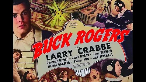 💫Premiere: Buck Rogers✨ (1939) Sci-Fi✨IN COLOR | ALL 12 Chapters ! | Buck Rogers Binge-athon !🚀