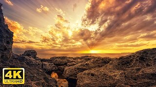 Rain and Thunderstorm Sounds with Fireplace Ambience to Fall Asleep, Relax, Study, Meditation