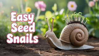 Create a Seed Snail in Just 60 Seconds!