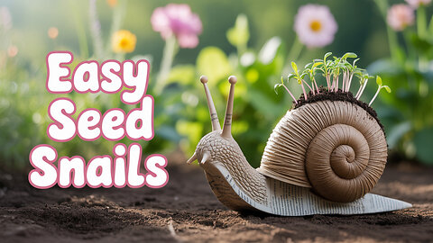Create a Seed Snail in Just 60 Seconds!