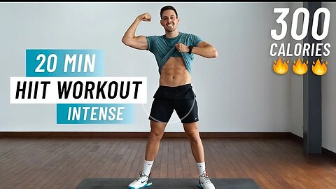 20 Min Fat Burning Hit Workout - Full Body Cardio , No Equipment, No Repeat