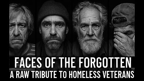 Faces of the Forgotten: A Raw Tribute to Homeless Veterans