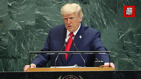 Trump Blasts UN Leaders to Their Faces at General Assembly for 'Empty Words' 